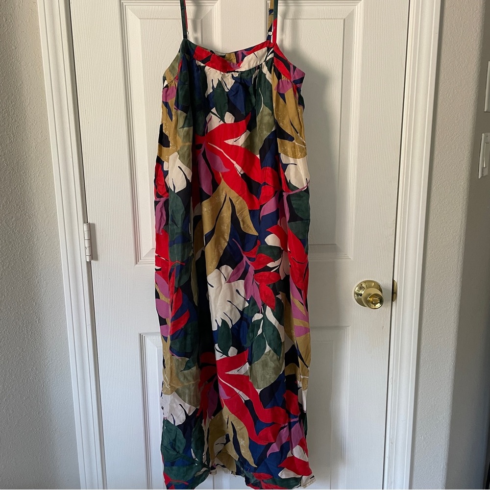 A New Day - Tropical Print Maxi Dress - Size M
